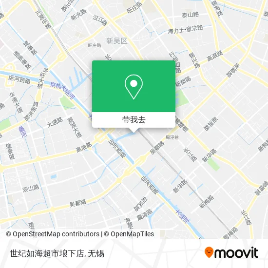 世纪如海超市埌下店地图