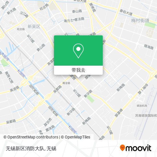 无锡新区消防大队地图