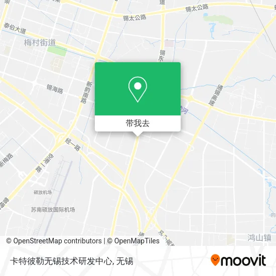 卡特彼勒无锡技术研发中心地图