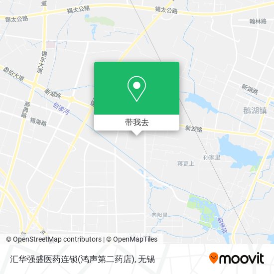 汇华强盛医药连锁(鸿声第二药店)地图