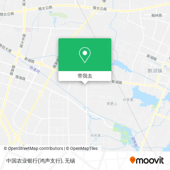 中国农业银行(鸿声支行)地图