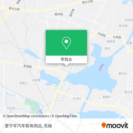 爱宇车汽车装饰用品地图