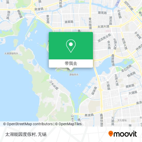 太湖能园度假村地图