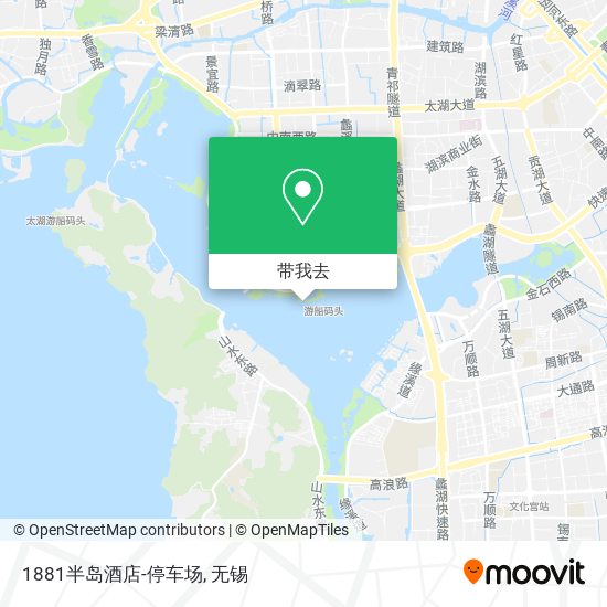 1881半岛酒店-停车场地图