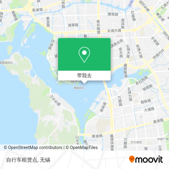 自行车租赁点地图