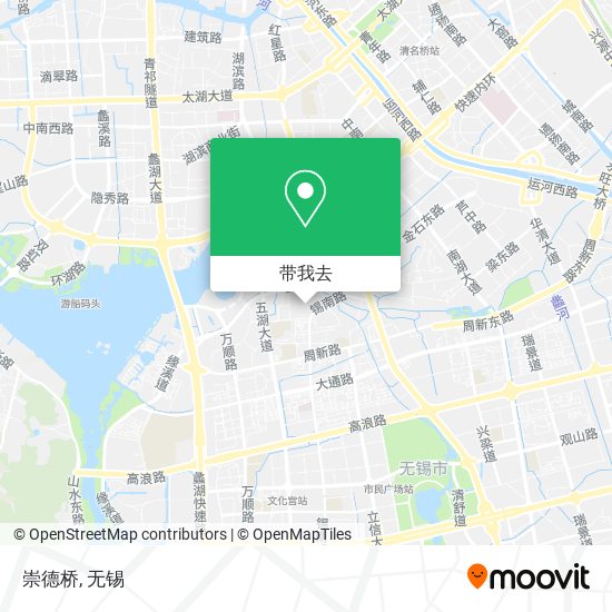 崇德桥地图