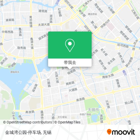 金城湾公园-停车场地图