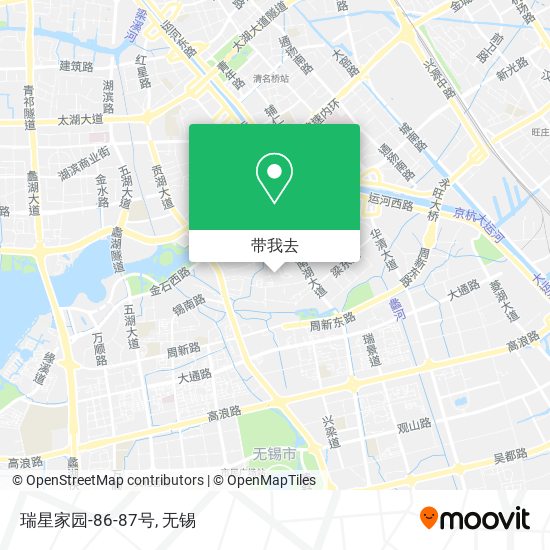 瑞星家园-86-87号地图