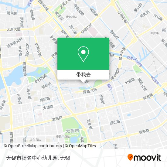 无锡市扬名中心幼儿园地图