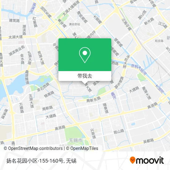 扬名花园小区-155-160号地图