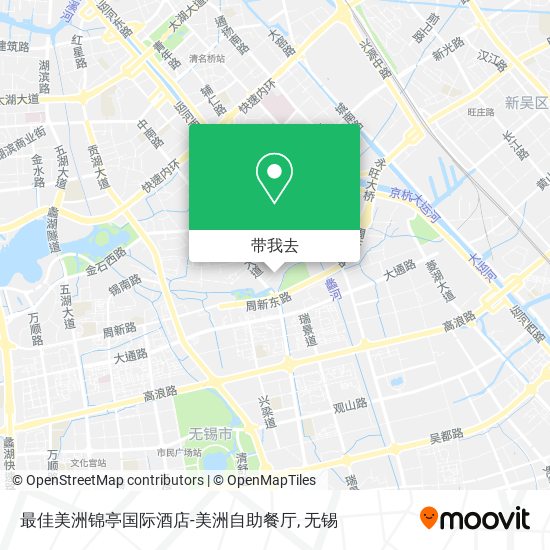 最佳美洲锦亭国际酒店-美洲自助餐厅地图
