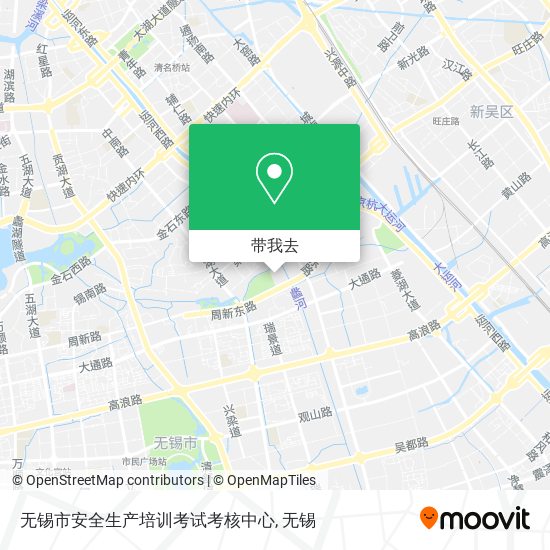 无锡市安全生产培训考试考核中心地图