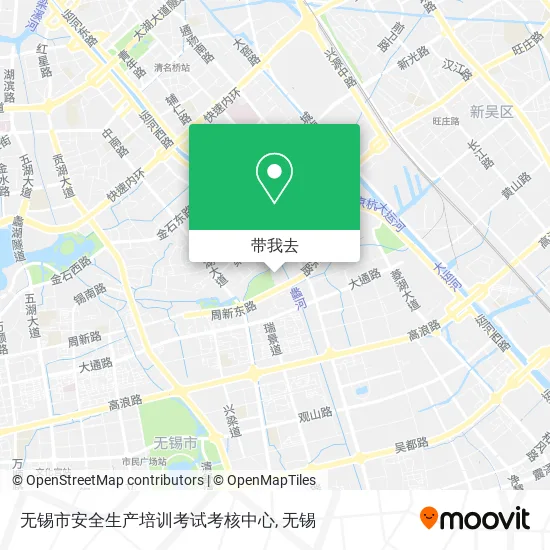 无锡市安全生产培训考试考核中心地图