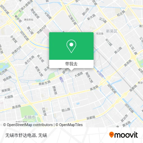 无锡市舒达电器地图