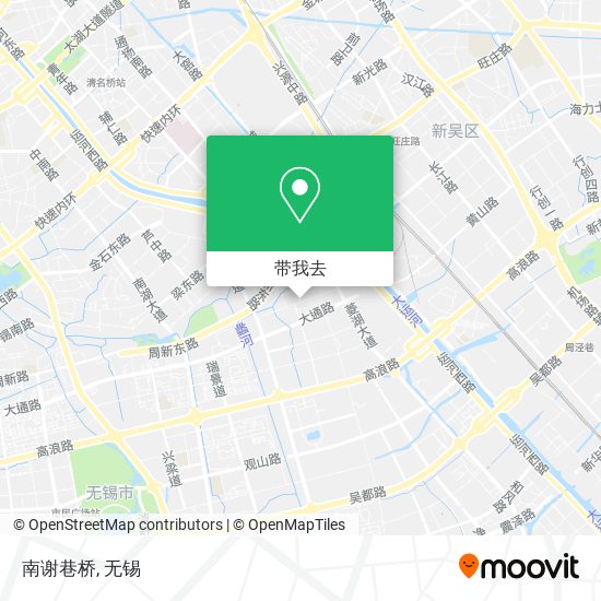 南谢巷桥地图