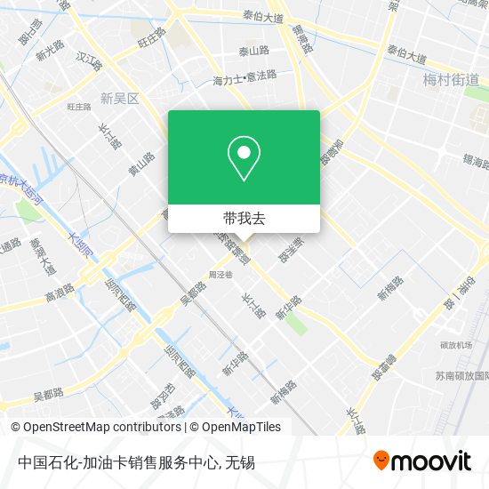 中国石化-加油卡销售服务中心地图