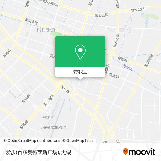爱步(百联奥特莱斯广场)地图