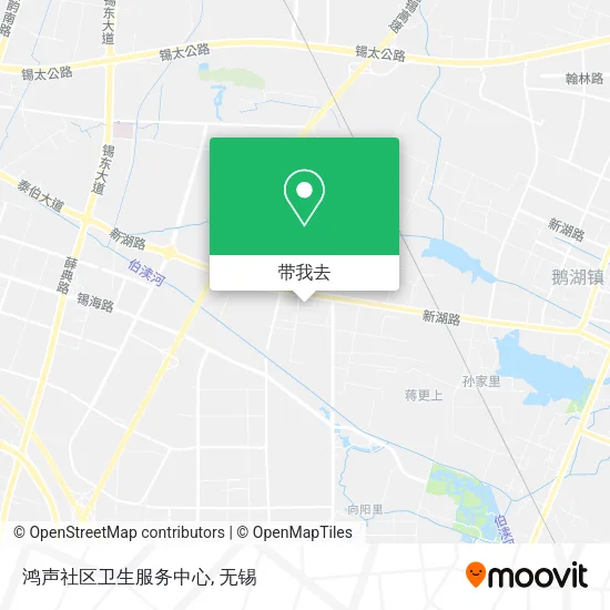 鸿声社区卫生服务中心地图