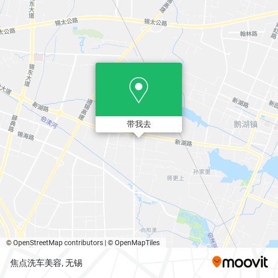 焦点洗车美容地图