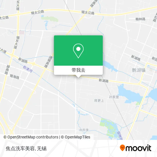 焦点洗车美容地图