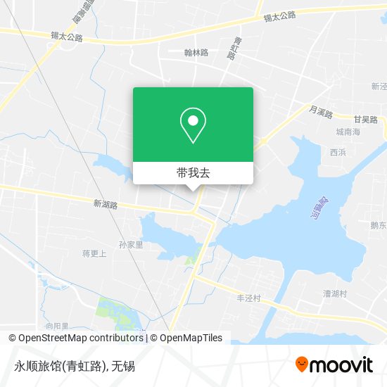 永顺旅馆(青虹路)地图