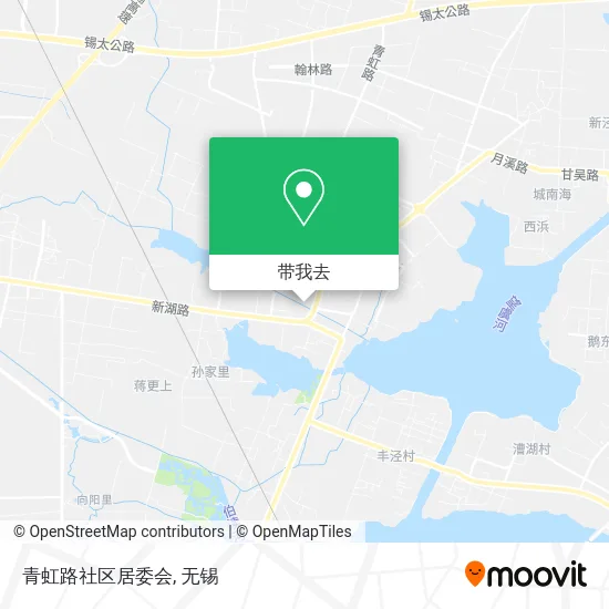 青虹路社区居委会地图
