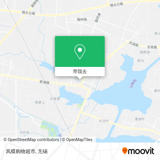 凤蝶购物超市地图