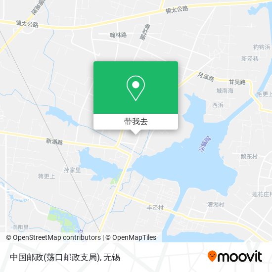 中国邮政(荡口邮政支局)地图