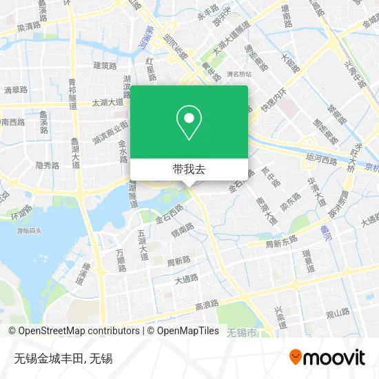 无锡金城丰田地图