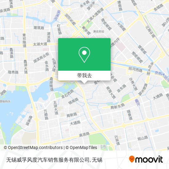 无锡威孚风度汽车销售服务有限公司地图