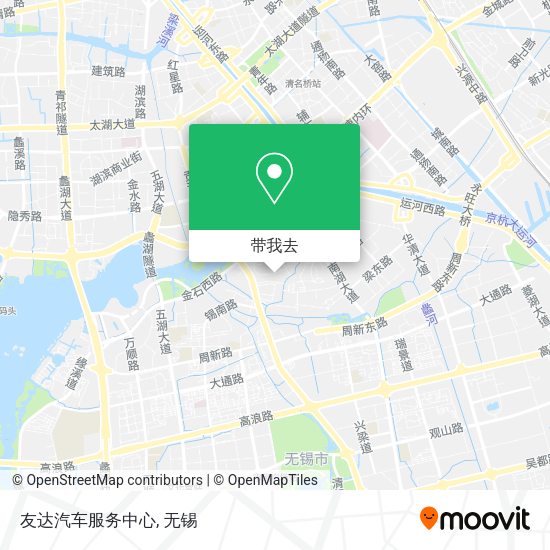 友达汽车服务中心地图