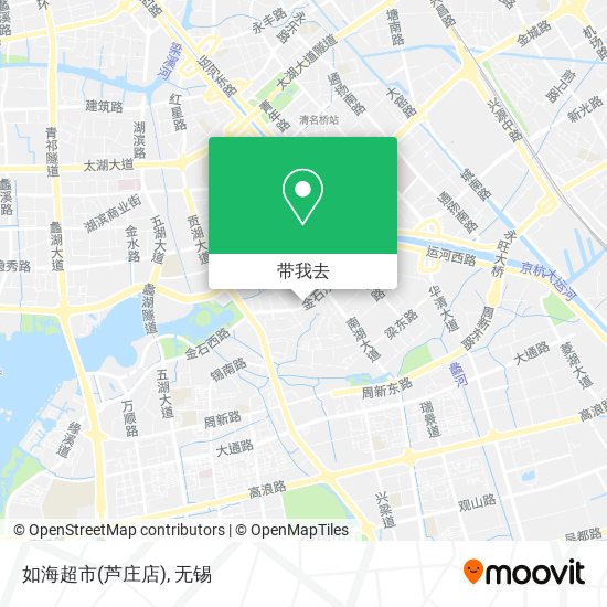 如海超市(芦庄店)地图