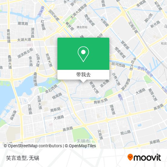 笑言造型地图