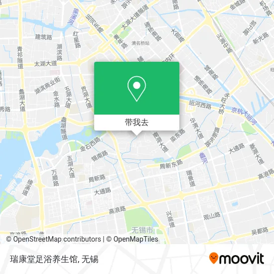 瑞康堂足浴养生馆地图