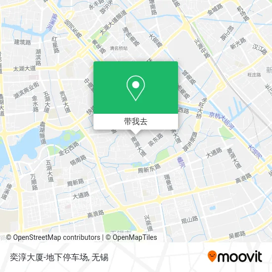 奕淳大厦-地下停车场地图