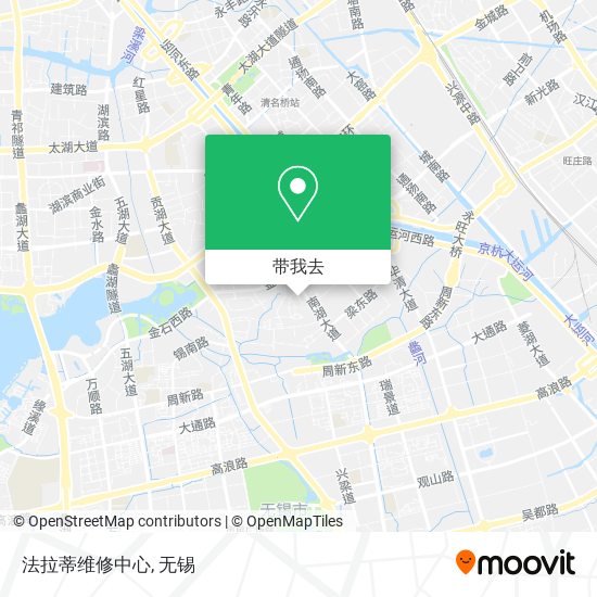 法拉蒂维修中心地图