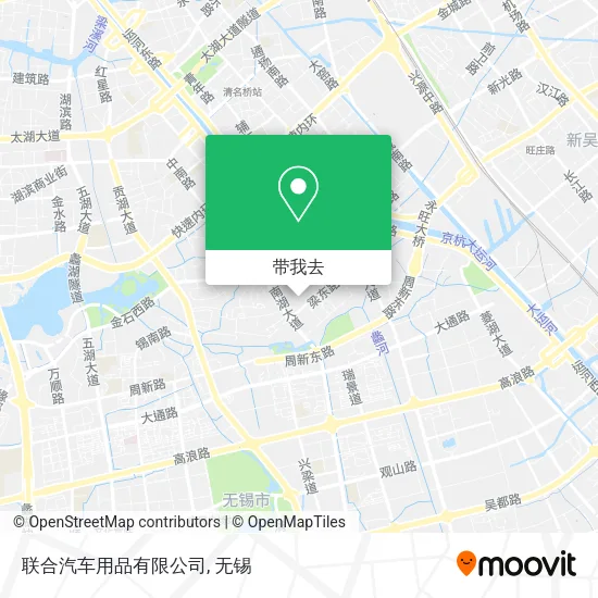 联合汽车用品有限公司地图