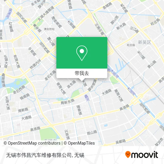 无锡市伟昌汽车维修有限公司地图