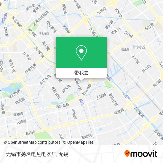 无锡市扬名电热电器厂地图