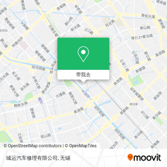 城运汽车修理有限公司地图