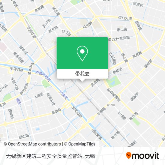 无锡新区建筑工程安全质量监督站地图