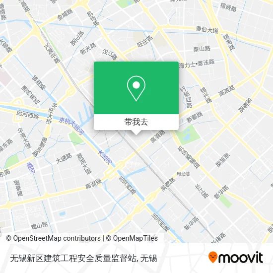 无锡新区建筑工程安全质量监督站地图
