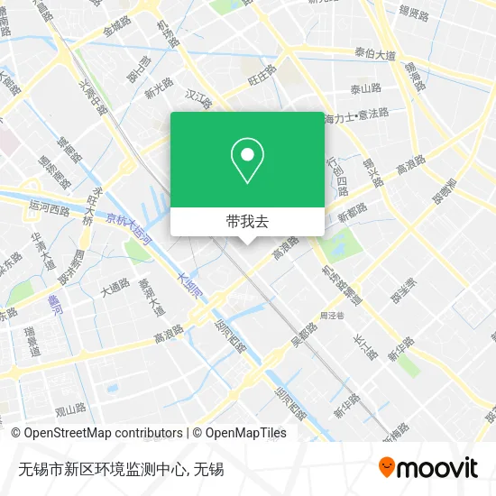 无锡市新区环境监测中心地图