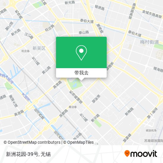 新洲花园-39号地图