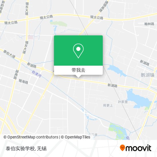 泰伯实验学校地图