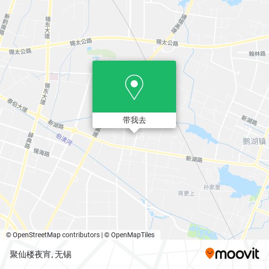 聚仙楼夜宵地图