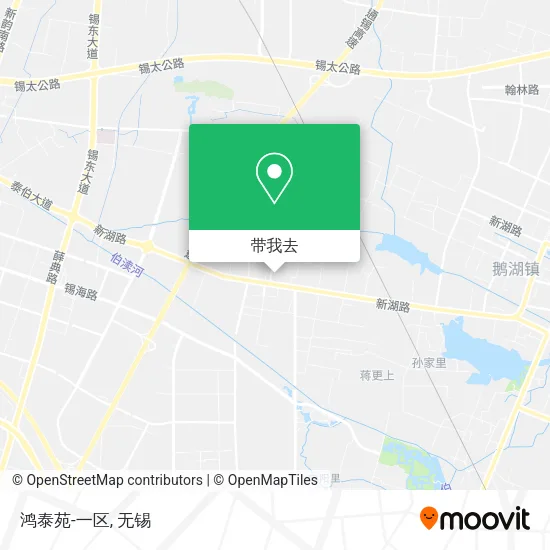 鸿泰苑-一区地图