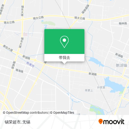 锡荣超市地图