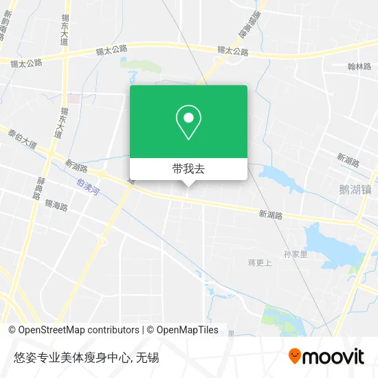 悠姿专业美体瘦身中心地图
