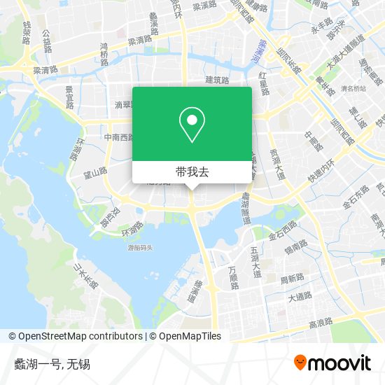 蠡湖一号地图